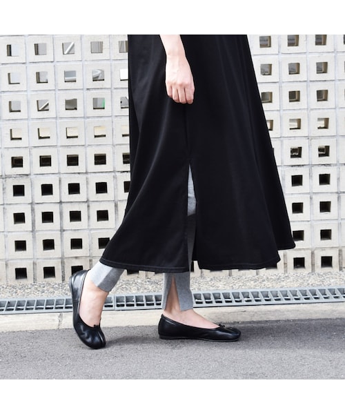 no brand（ノーブランド）の「バックタックスリットAラインOP（ワンピース・レディース・その他）」の4枚目の写真