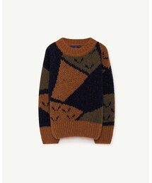 cache cache | the animals observatory   arty bull kids sweater(ニット/セーター)