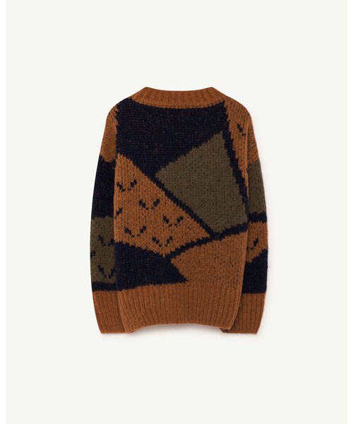 cache cache（カシュ カシュ）の「the animals observatory   arty bull kids sweater（ニット/セーター・キッズ・その他）」の2枚目の写真