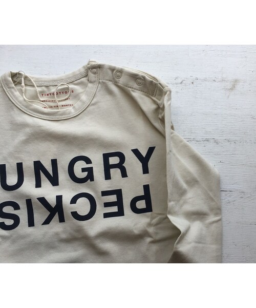 cache cache（カシュ カシュ）の「tinycottons  hungry peckish graphic tee（Tシャツ/カットソー・キッズ・その他）」の2枚目の写真