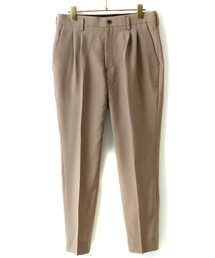 marka | DOUBLE PLEATED TROUSERS TAPERED(チノパンツ)