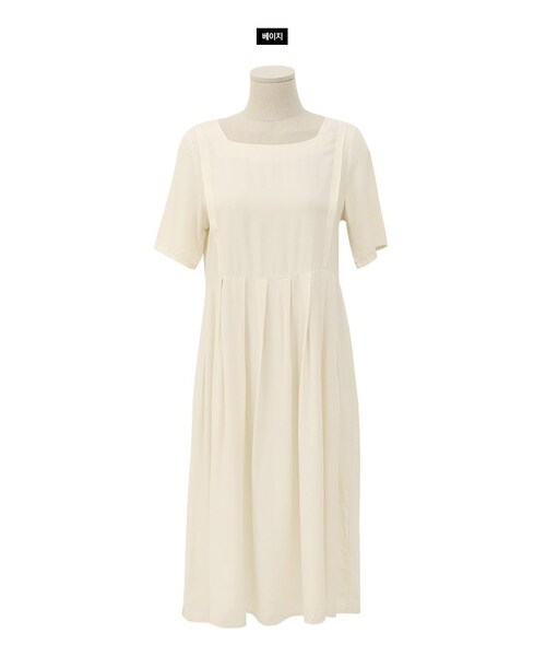 Dailyabout(デイリーアバウト)の「バックリボン半袖ワンピース(ワンピース・レディース・レッド/ホワイト・FREE)」の2枚目の写真