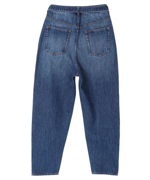earth music&ecology（アースミュージックアンドエコロジー）の「COTTON USAデニムパンツ(バルーン)（パンツ・ミディアムインディゴ/ダークインディゴ・S/M/L）」の9枚目の写真