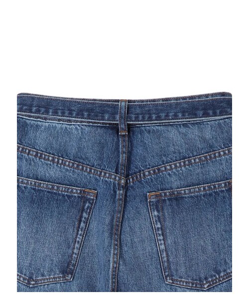 earth music&ecology（アースミュージックアンドエコロジー）の「COTTON USAデニムパンツ(バルーン)（パンツ・ミディアムインディゴ/ダークインディゴ・S/M/L）」の13枚目の写真