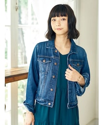 earth music&ecology | COTTON USAデニム(Gジャン)(ジャケット/アウター)