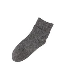 Tabio | ラメ三つ杢ベタソックス(レッグウェア)