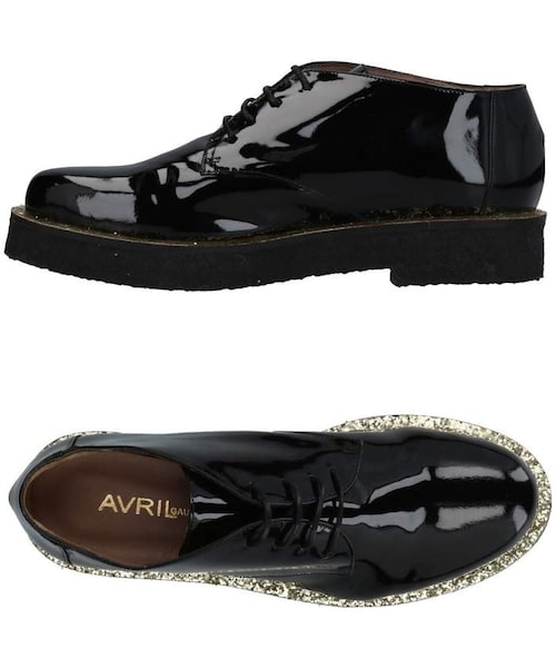 アヴリルガウ AVRIL GAU ショートブーツ 37 レザー 黒 レディース 靴 アヴリルガウ AVRIL GAU ショートブーツ 37 レザー 黒 レディース 靴