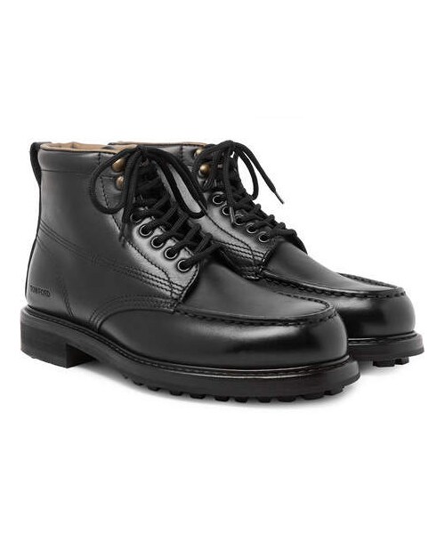 Tom Ford（トム フォード）の「TOM FORD Cromwell Leather Hiking Boots（スニーカー）」 - WEAR