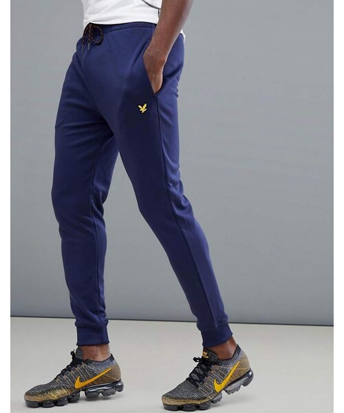 lyle and scott grey tracksuit bottoms
