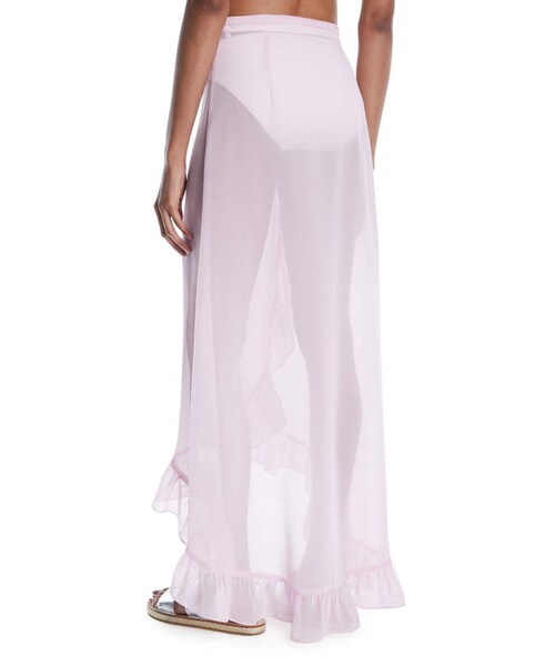 Tularosa（トゥラロサ）の「Tularosa Nala Ruffle Wrap Swim Coverup Skirt（水着・レディース・Purple・Small/Large/X-large/X-small/Medium）」の2枚目の写真