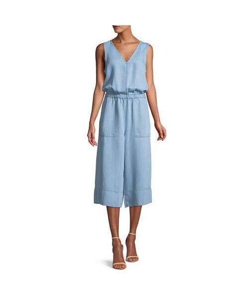 splendid denim jumpsuit