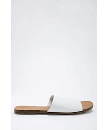 FOREVER 21 | Forever 21 Faux Leather Slides(その他シューズ)
