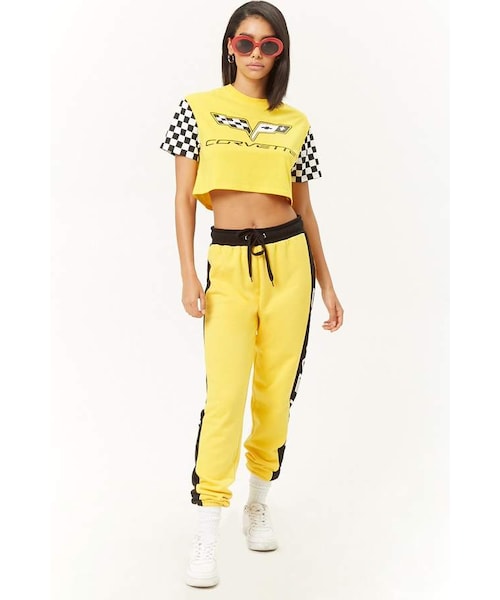 forever 21 corvette crop top