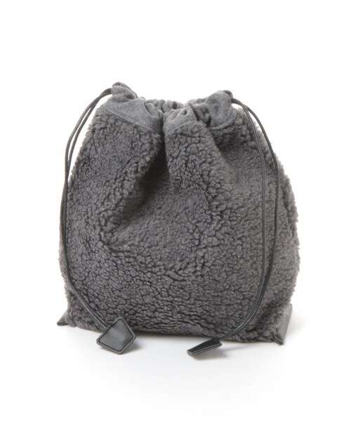 LEPSIM（レプシィム）の「“PLAY TIDY”アソートキンチャクＢＡＧ（バッグ・オフ(ボア)/キカガラ/レオパード/グレー(ボア)）」の8枚目の写真