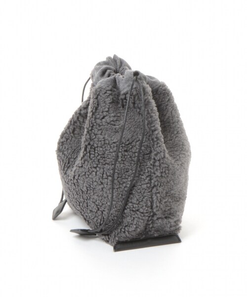 LEPSIM（レプシィム）の「“PLAY TIDY”アソートキンチャクＢＡＧ（バッグ・オフ(ボア)/キカガラ/レオパード/グレー(ボア)）」の9枚目の写真