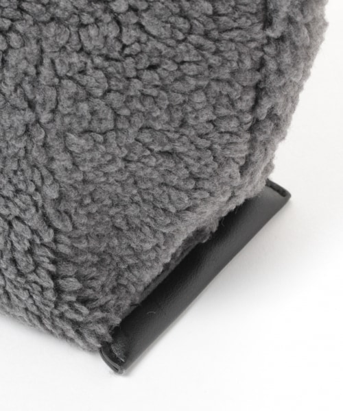 LEPSIM（レプシィム）の「“PLAY TIDY”アソートキンチャクＢＡＧ（バッグ・オフ(ボア)/キカガラ/レオパード/グレー(ボア)）」の13枚目の写真