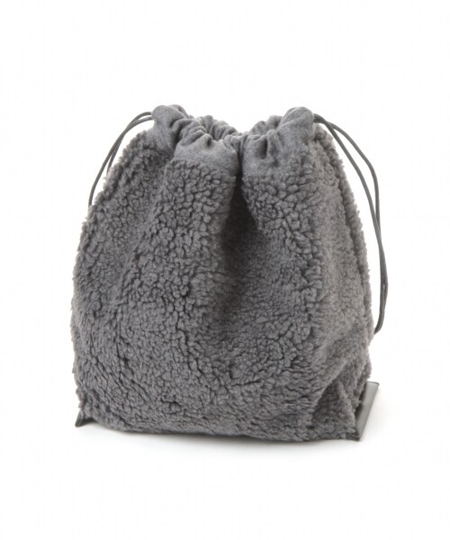 LEPSIM（レプシィム）の「“PLAY TIDY”アソートキンチャクＢＡＧ（バッグ・オフ(ボア)/キカガラ/レオパード/グレー(ボア)）」の10枚目の写真