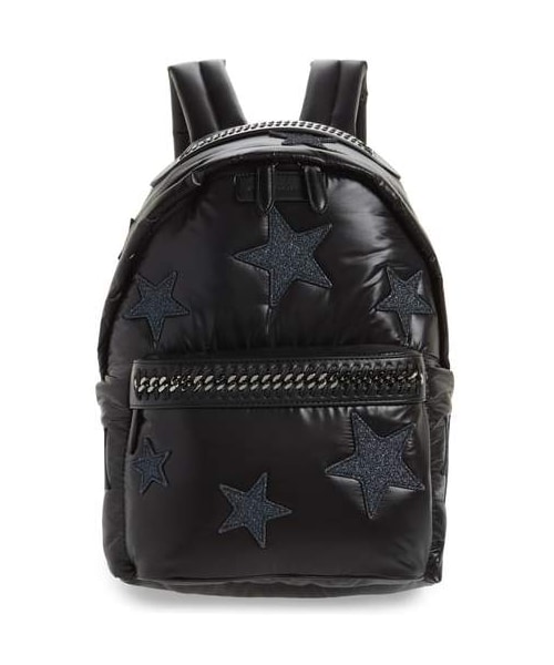STELLA McCARTNEY 黒 ミニリュック STELLA McCARTNEY MINI BACKPACK