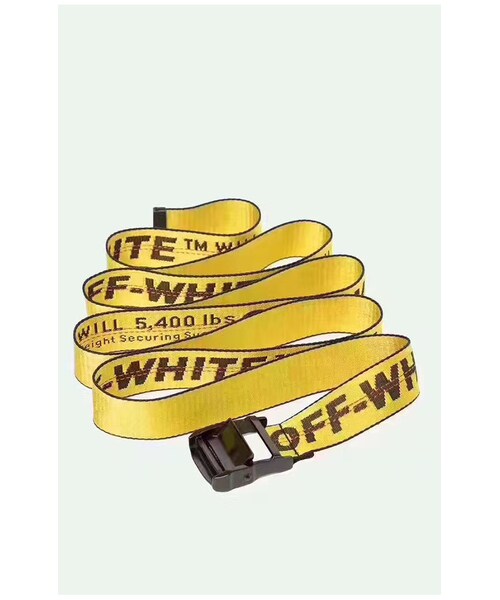 off white（オフホワイト）の「【OFF-WHITE】18SS新作 BELT (Yellow