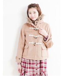 earth music&ecology | ショートダッフルコート(ジャケット/アウター)