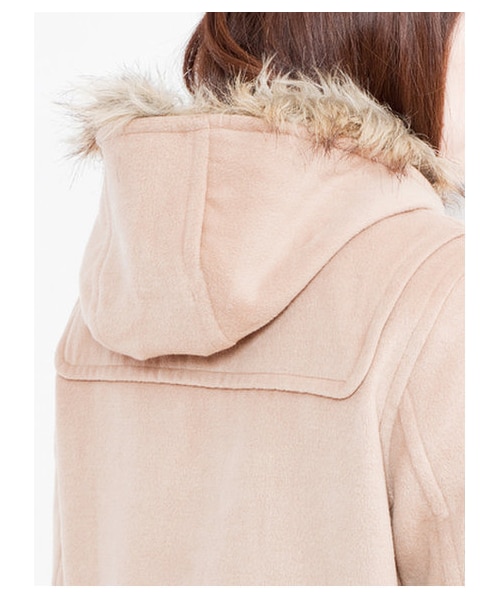 earth music&ecology（アースミュージックアンドエコロジー）の「ショートダッフルコート（コート　・レディース・ネイビー/イエロー/ピンク/キャメル/サックスブルー・L）」の13枚目の写真