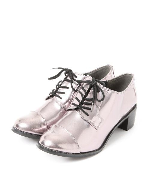 Heather(ヘザー)の「エナメルオックスシューズ(シューズ・レディース・シルバー/ブラック/ホワイト・M(23.0~23.5)/L(24.0~24.5))」の3枚目の写真