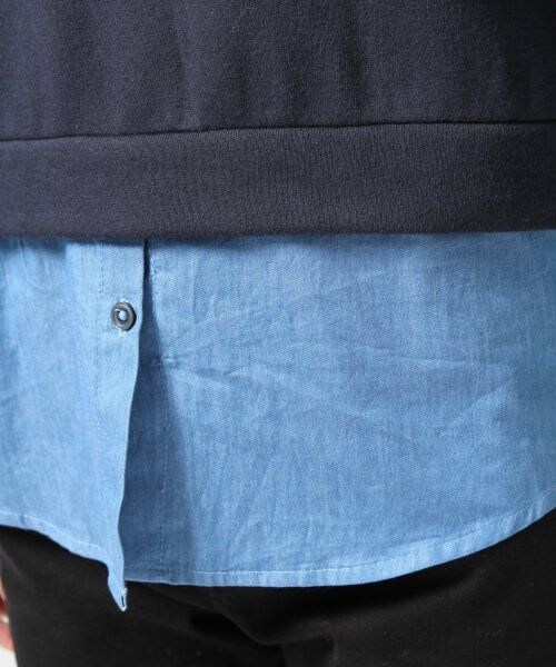 LEPSIM（レプシィム）の「ウラケカサネギフウＬＳ（トップス・レディース・ブラック×チェック・ＦREE SIZE）」の10枚目の写真