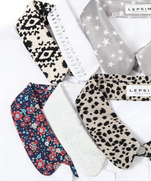 LEPSIM（レプシィム）の「アソートエリインナーパーツ（ファッション雑貨・レディース・ヒョウ・ＦREE SIZE）」の9枚目の写真