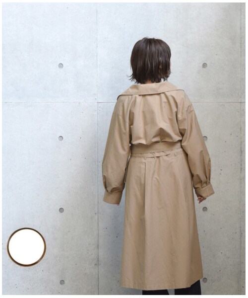 w closet（ダブルクローゼット）の「コットンツイル3wayトレンチコート