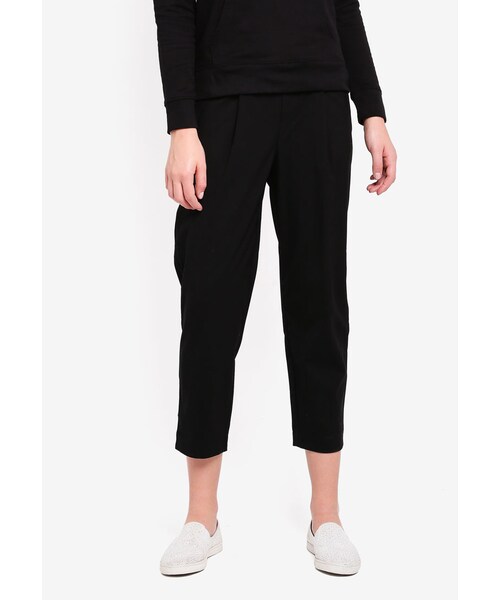 gap pull on crop trousers
