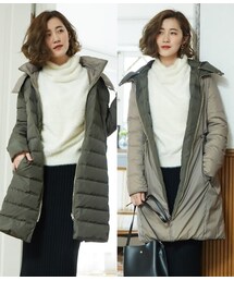 ROPE' PICNIC（ロペピクニック）の「リバーシブルミディダウンコート