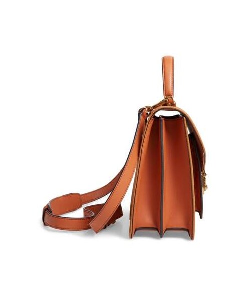 MCM（エムシーエム）の「MCM Medium Patricia Visetos Coated Canvas Satchel（ショルダーバッグ・レディース・Black/Brown・One Size）」の6枚目の写真