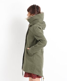 LOWRYS FARM | コットンファーツキモッズコート/mikoa(ジャケット/アウター)