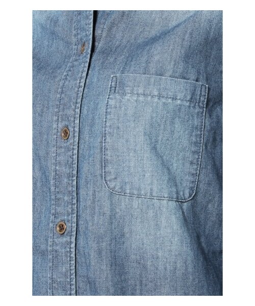 FRAMeWORK（フレームワーク）の「5OZデニムシャツワンピース（ワンピース・レディース・ネイビー/ブルー・フリー）」の10枚目の写真