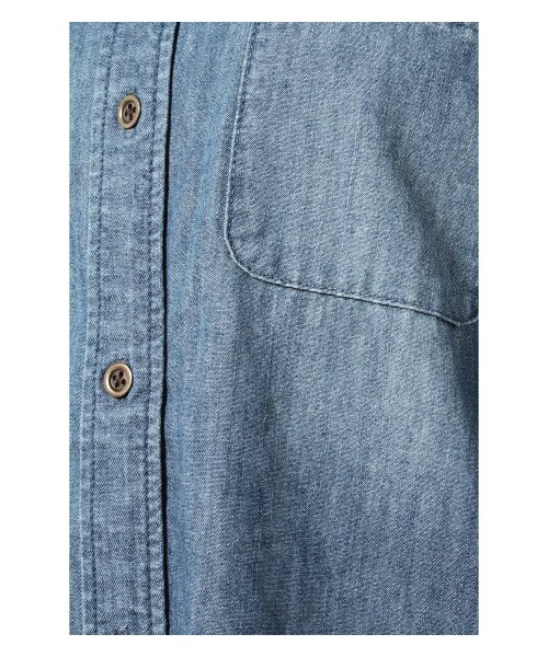 FRAMeWORK（フレームワーク）の「5OZデニムシャツワンピース（ワンピース・レディース・ネイビー/ブルー・フリー）」の11枚目の写真