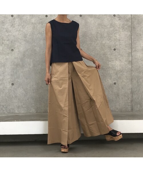 copine（コピン）の「麻混バックリボンノースリーブブラウス(2color)【クリックポスト対象商品】（シャツ/ブラウス・レディース・その他）」の7枚目の写真