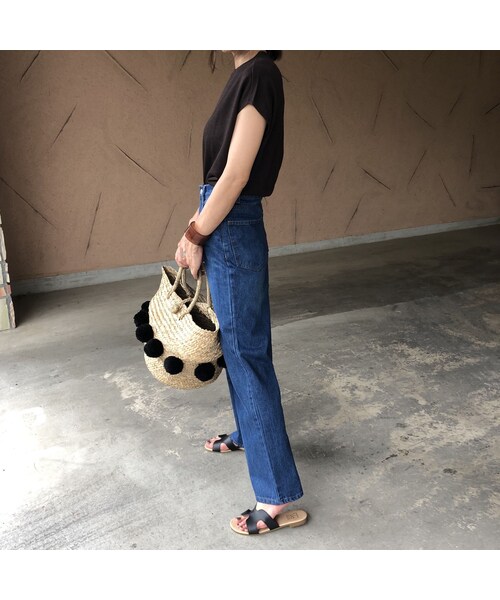 copine（コピン）の「大人ベーシック！フレンチスリーブシンプルニットソー【クリックポスト対象商品】（ニット/セーター・レディース・その他）」の9枚目の写真