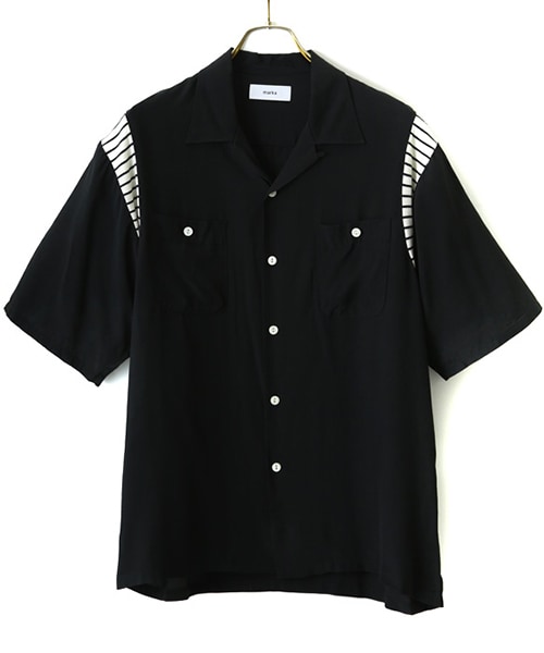 marka(マーカ)の「BOWLING SHIRTS(シャツ/ブラウス・メンズ・ブラック・L)」の1枚目の写真