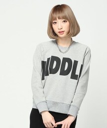 HARE | カタステッチビッグロゴスエット(トップス)