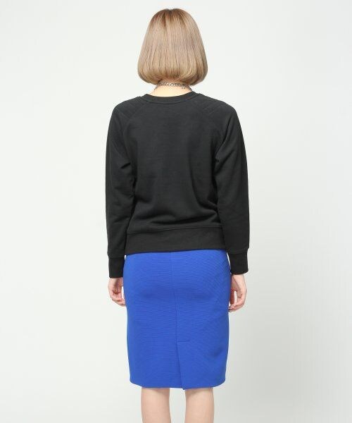 HARE（ハレ）の「カタステッチビッグロゴスエット（トップス・レディース・グレー/オフホワイト/ブラック・FREE）」の5枚目の写真