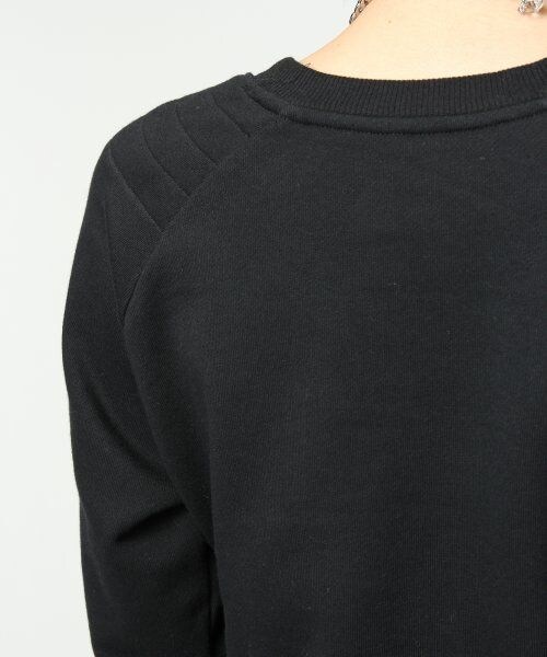 HARE（ハレ）の「カタステッチビッグロゴスエット（トップス・レディース・グレー/オフホワイト/ブラック・FREE）」の11枚目の写真