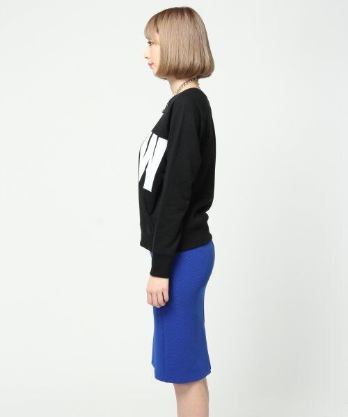 HARE（ハレ）の「カタステッチビッグロゴスエット（トップス・レディース・グレー/オフホワイト/ブラック・FREE）」の4枚目の写真