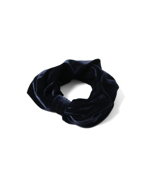 URBAN RESEARCH DOORS（アーバンリサーチドアーズ）の「ベロアターバン（アクセサリー・レディース・IVORY/BLACK/NAVY・one）」の3枚目の写真