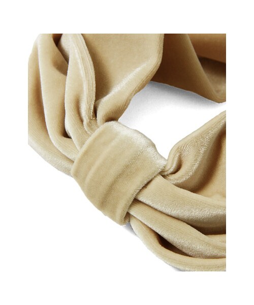 URBAN RESEARCH DOORS（アーバンリサーチドアーズ）の「ベロアターバン（アクセサリー・レディース・IVORY/BLACK/NAVY・one）」の4枚目の写真