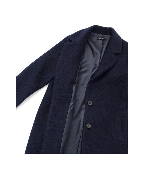 URBAN RESEARCH(アーバンリサーチ)の「スライバーニットチェスターコート(ジャケット/アウター・レディース・CAMEL/M.GRY/NAVY・FREE)」の14枚目の写真