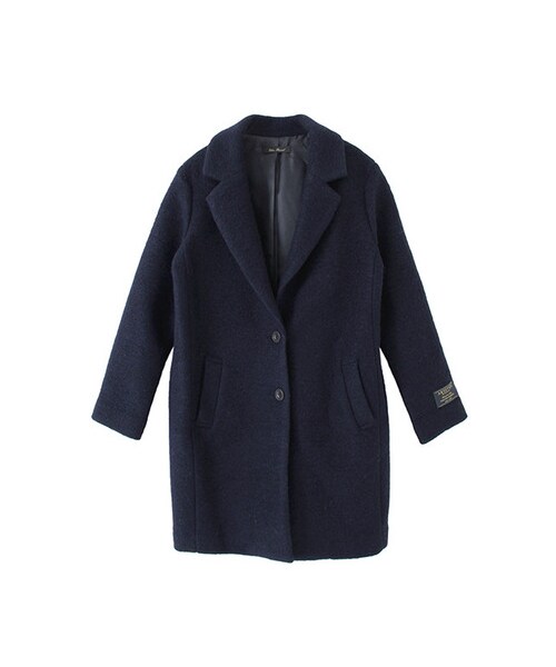 URBAN RESEARCH(アーバンリサーチ)の「スライバーニットチェスターコート(ジャケット/アウター・レディース・CAMEL/M.GRY/NAVY・FREE)」の3枚目の写真