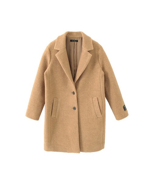 URBAN RESEARCH(アーバンリサーチ)の「スライバーニットチェスターコート(ジャケット/アウター・レディース・CAMEL/M.GRY/NAVY・FREE)」の1枚目の写真