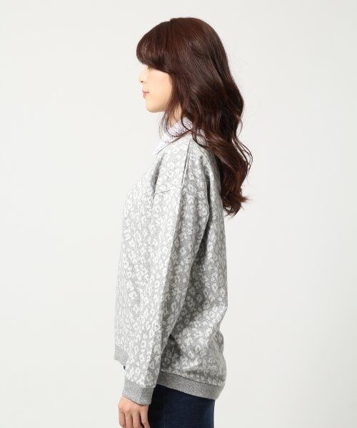 LEPSIM（レプシィム）の「【セール除外】アラビキモクジャガードウラケプルオーバー（トップス・レディース・ヒョウ/ハナ/キカガク/ドット・FREE SIZE）」の5枚目の写真