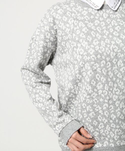 LEPSIM（レプシィム）の「【セール除外】アラビキモクジャガードウラケプルオーバー（トップス・レディース・ヒョウ/ハナ/キカガク/ドット・FREE SIZE）」の10枚目の写真