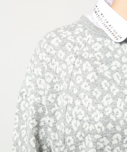 LEPSIM（レプシィム）の「【セール除外】アラビキモクジャガードウラケプルオーバー（トップス・レディース・ヒョウ/ハナ/キカガク/ドット・FREE SIZE）」の9枚目の写真